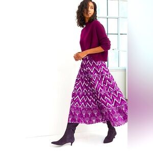 Anthropologie Nikasha Krissa Tiered skirt. NWT